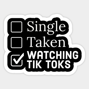 Taken By Videos Sticker